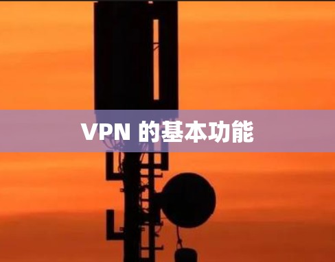 VPN 的基本功能