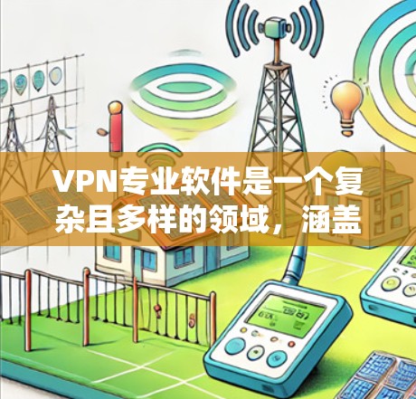 VPN专业软件是一个复杂且多样的领域，涵盖了从协议到设备管理的各种工具和工具。以下是一些主要的VPN专业软件分类和例子