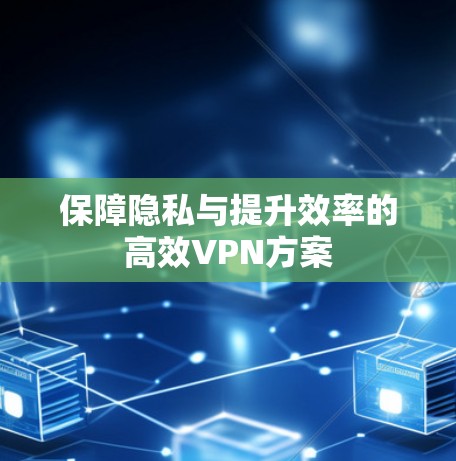 保障隐私与提升效率的高效VPN方案