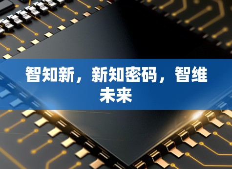 智知新,新知密码,智维未来
