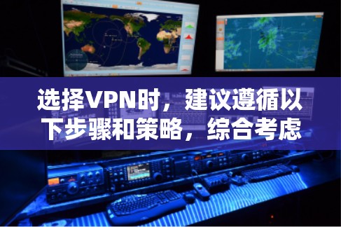 选择VPN时,建议遵循以下步骤和策略,综合考虑多个因素,以确保安全和可靠性