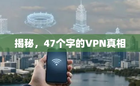 揭秘,47个字的VPN真相