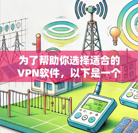 为了帮助你选择适合的VPN软件,以下是一个分步指南,涵盖不同需求和情况