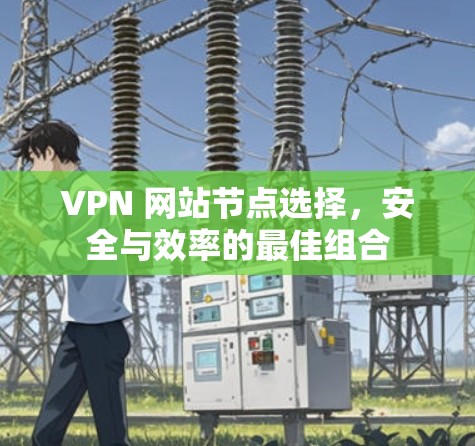 VPN 网站节点选择，安全与效率的最佳组合