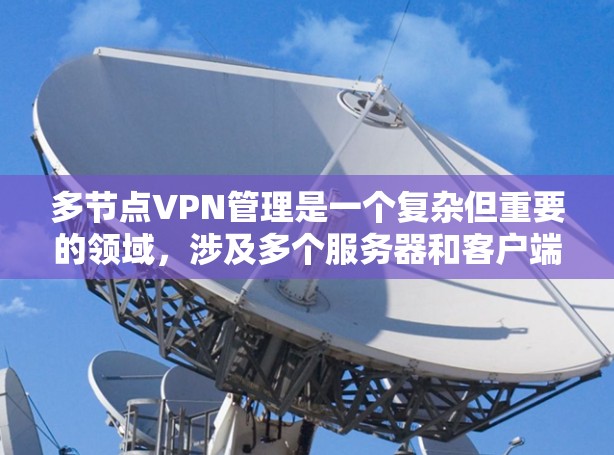 多节点VPN管理是一个复杂但重要的领域，涉及多个服务器和客户端的高效配置和管理。以下是逐步的解决方案
