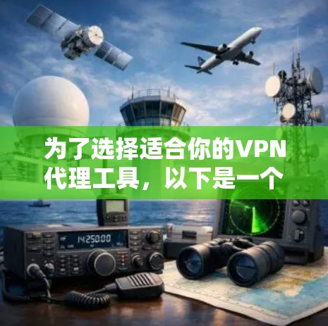 为了选择适合你的VPN代理工具,以下是一个分步指南,帮助你做出明智的决定