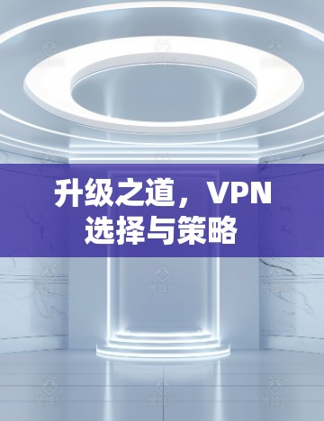升级之道,VPN选择与策略